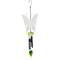 15.75" Green Metal Butterfly Outdoor Garden Windchime